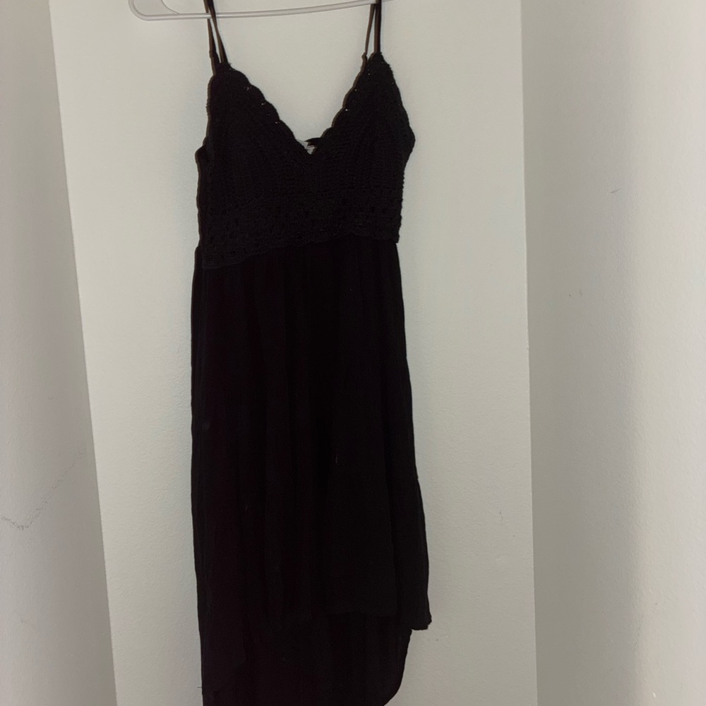Charlotte Russe Black High Low Dress